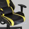 Игровое кресло компьютерное TopChairs Impala желтое геймерское