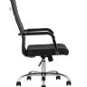 Компьютерное кресло TopChairs Unit офисное черное в обивке из экокожи, механизм качания Top Gun