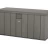 Сундук пластиковый WoodLook, 570 л, серый