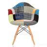 Стул DAW Patchwork обивка ткань ножки массив дерева