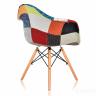 Стул DAW Patchwork обивка ткань ножки массив дерева