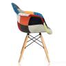 Стул DAW Patchwork обивка ткань ножки массив дерева
