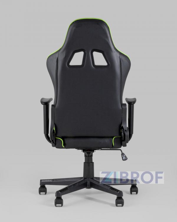 Игровое кресло компьютерное TopChairs Impala зеленое геймерское Игровое кресло компьютерное TopChairs Impala зеленое геймерское