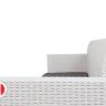 Комплект мебели NEBRASKA SOFA 3 (3х местный диван), белый