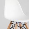 Комплект детский Eames стол и четыре стула белые