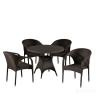 Комплект плетеной мебели T190AD/Y290B-W52 Brown 4Pcs