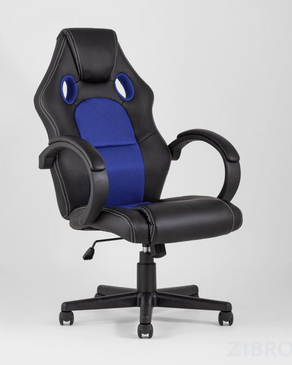 Игровое кресло компьютерное TopChairs Renegade синее геймерское Игровое кресло компьютерное TopChairs Renegade синее геймерское