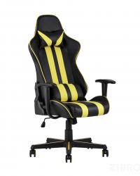 Игровое кресло компьютерное TopChairs Camaro желтое геймерское