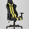 Игровое кресло компьютерное TopChairs Camaro желтое геймерское