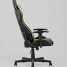 Игровое кресло компьютерное TopChairs Camaro желтое геймерское