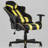 Игровое кресло компьютерное TopChairs Camaro желтое геймерское