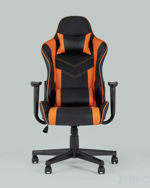 Игровое кресло компьютерное TopChairs Impala оранжевое геймерское