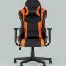 Игровое кресло компьютерное TopChairs Impala оранжевое геймерское