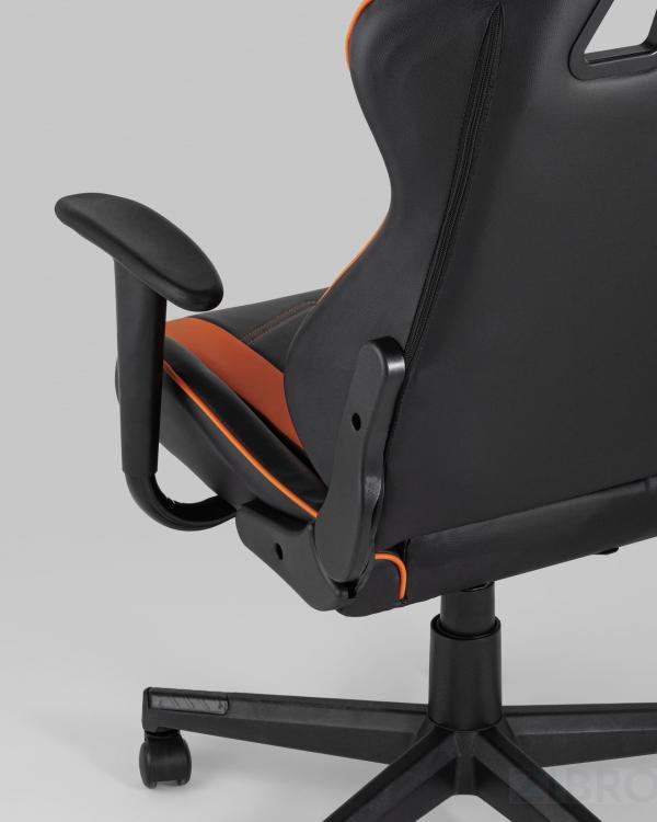 Игровое кресло компьютерное TopChairs Impala оранжевое геймерское