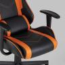 Игровое кресло компьютерное TopChairs Impala оранжевое геймерское