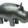 Пуф Бегемот Дизайн Dinazor Silver