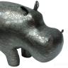 Пуф Бегемот Дизайн Dinazor Silver