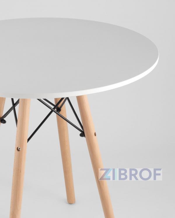 Eames стол 70 см, 4 стула Eames DSW белые