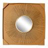 37SM-0734-R Зеркало декоративное золотое 70,5х70,5х1,9 см, центр.диам.28 см