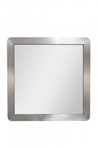 58DB-04803 Зеркало рама нерж.сталь/мат.никель 110*110*7,5см