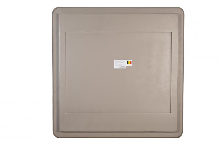 58DB-04803 Зеркало рама нерж.сталь/мат.никель 110*110*7,5см
