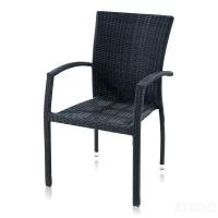 Стул из искусственного ротанга - Torino black