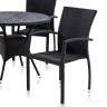 Стул из искусственного ротанга - Torino black