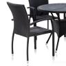 Стул из искусственного ротанга - Torino black