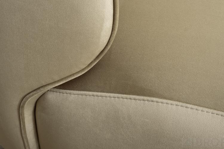 Кресло Capri Basic, велюр оливковый Colt1002-OLIV 80*90*82см
