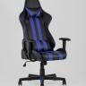 Игровое кресло компьютерное TopChairs Camaro синее геймерское