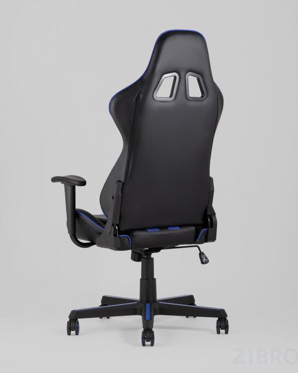 Игровое кресло компьютерное TopChairs Camaro синее геймерское