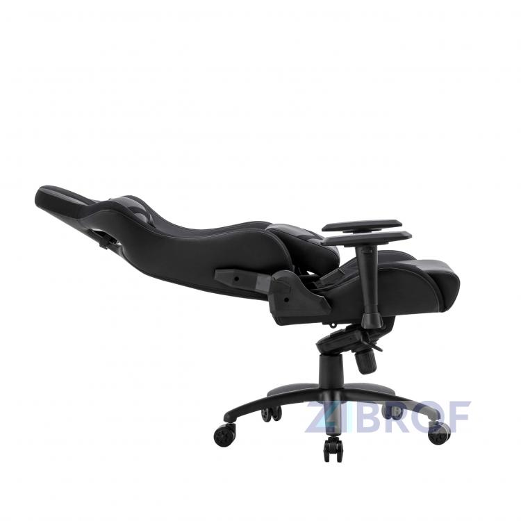 Игровое кресло компьютерное TopChairs Racer Premium черное геймерское