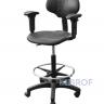 Кресло-стул КР11-В полиуретан с подлокотниками