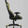 Игровое кресло компьютерное TopChairs Gallardo желтое геймерское