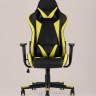 Игровое кресло компьютерное TopChairs Gallardo желтое геймерское