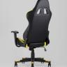 Игровое кресло компьютерное TopChairs Gallardo желтое геймерское