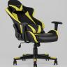 Игровое кресло компьютерное TopChairs Gallardo желтое геймерское