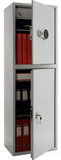 Бухгалтерские шкафы - ПРАКТИК SL-150/2Т EL
