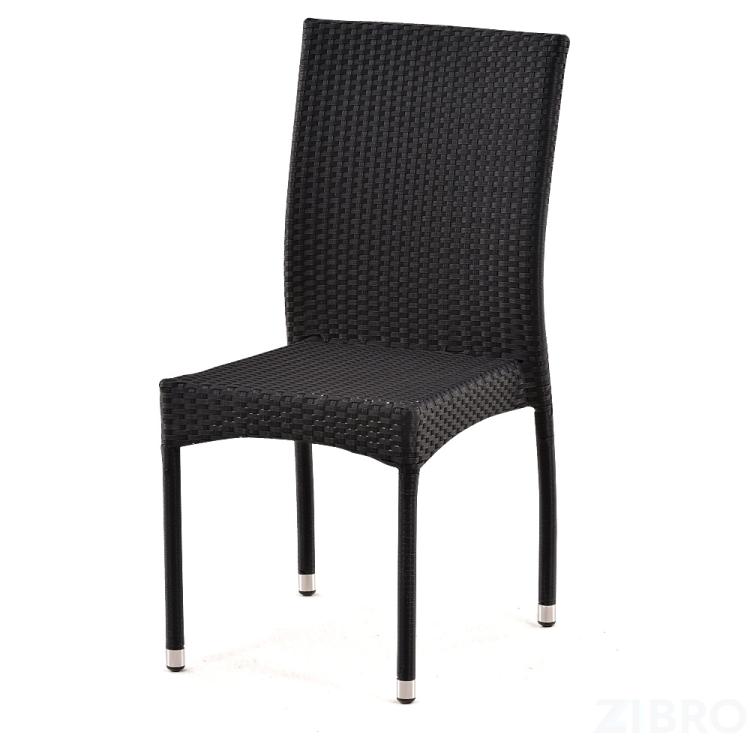 Стул из искусственного ротанга - Y-292A black