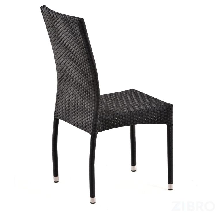 Стул из искусственного ротанга - Y-292A black