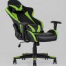 Игровое кресло компьютерное TopChairs Gallardo зеленое геймерское