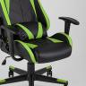 Игровое кресло компьютерное TopChairs Gallardo зеленое геймерское