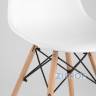 Eames D80 черный, 4 стула Eames DSW белые