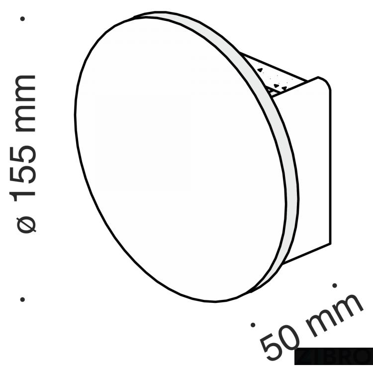 Настенный светильник (бра) Technical C123-WL-02-3W-W