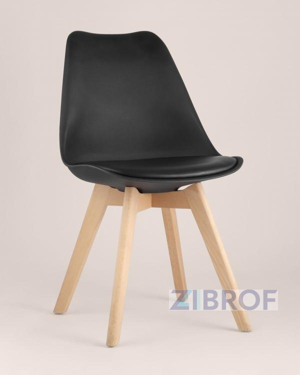 Обеденная группа стол Берген 160-220*90, 6 cтульев Frankfurt черные