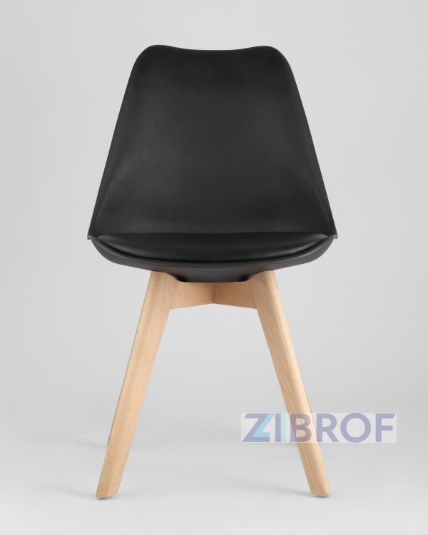 Обеденная группа стол Берген 160-220*90, 6 cтульев Frankfurt черные