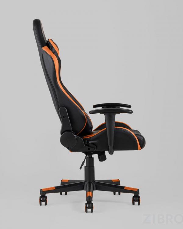 Игровое кресло компьютерное TopChairs Gallardo оранжевое геймерское