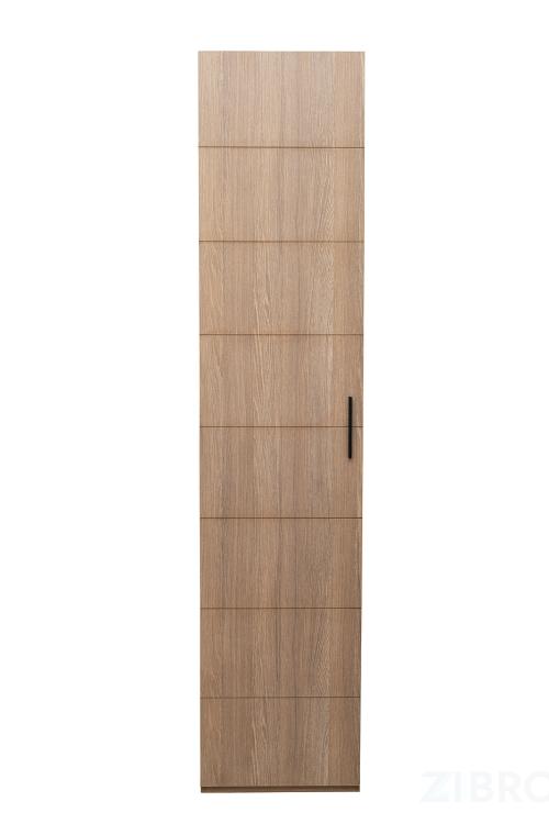 GD-10014/2-3 Шкаф Alto пенал c полками,цвет дуб Урбан Кофейный, фасад глухой 50*57*228.5см