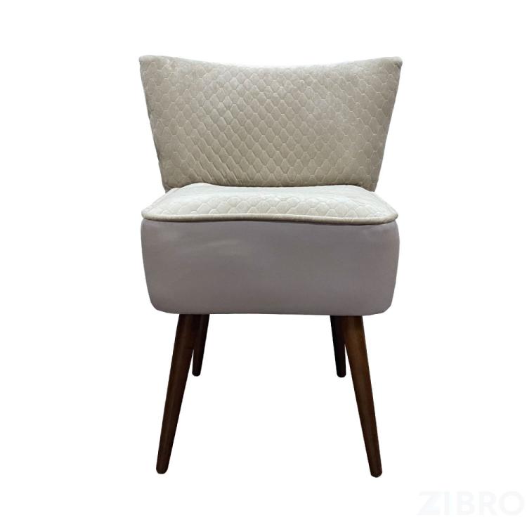 Кресло Бьерн размер 60 х 70 см, наружная часть искусственная кожа, внутренняя часть текстиль цвет серый