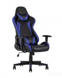 Игровое кресло компьютерное TopChairs Gallardo синее геймерское